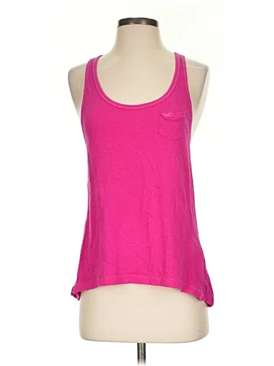 Pre-owned Hollister Active Tank Top In Pink
