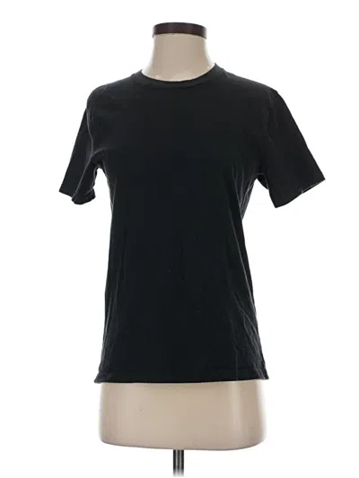Pre-owned Hollister Active T-shirt In Black