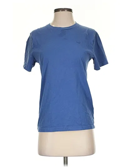 Pre-owned Hollister Active T-shirt In Blue