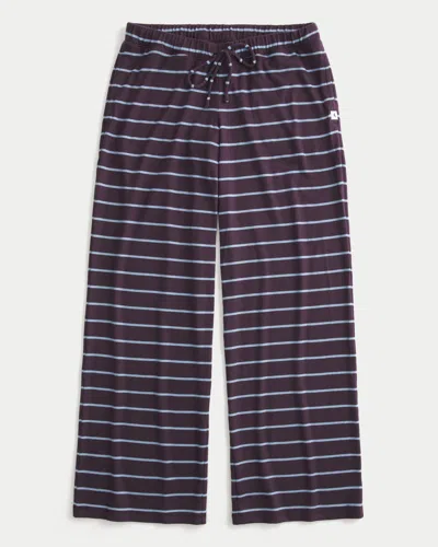 Hollister Always Cozy Wide-leg Pants In Purple