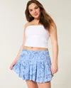 Hollister Asymmetrical Hem Tiered Mini Skort