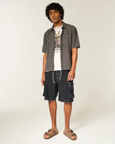 Hollister At-the-knee Boardshorts In Blue