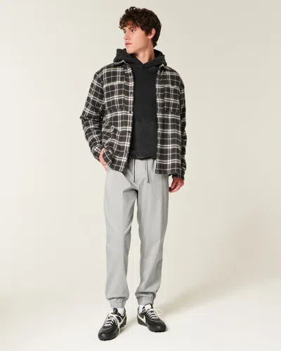 Hollister Athletic Joggers In Gray