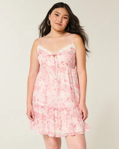 Hollister Babydoll Mini Dress