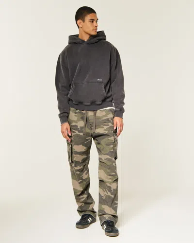 Hollister Baggy Cargo Pants In Green