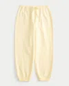 Hollister Baggy Fleece Joggers In Yellow