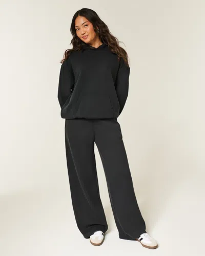Hollister Baggy Sweatpants In Black