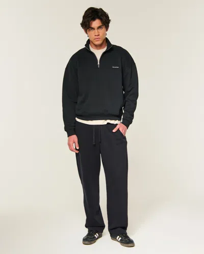 Hollister Baggy Sweatpants In Blue