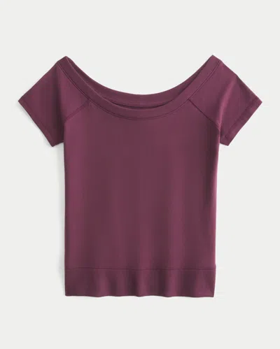 Hollister Banded Scoop T-shirt In Multi