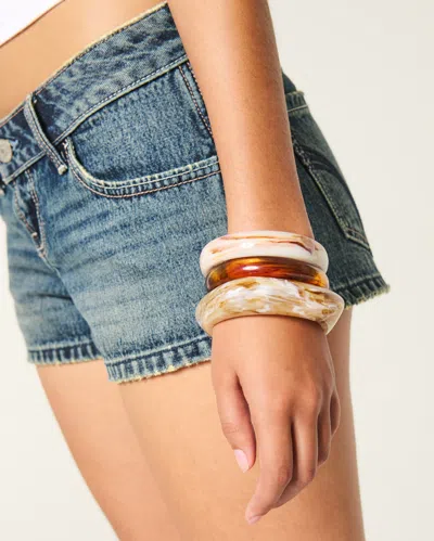 Hollister Bangle 3-pack In Brown