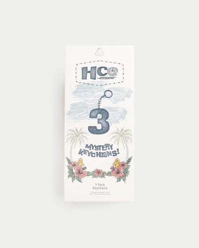 Hollister Blind Box Mystery Keychain 3-pack In Multi