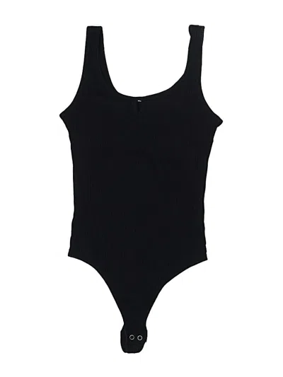 Pre-owned Hollister Bodysuit In Black