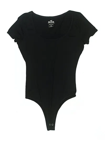 Pre-owned Hollister Bodysuit In Black