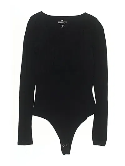 Pre-owned Hollister Bodysuit In Black