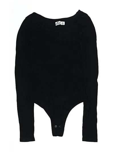 Pre-owned Hollister Bodysuit In Black