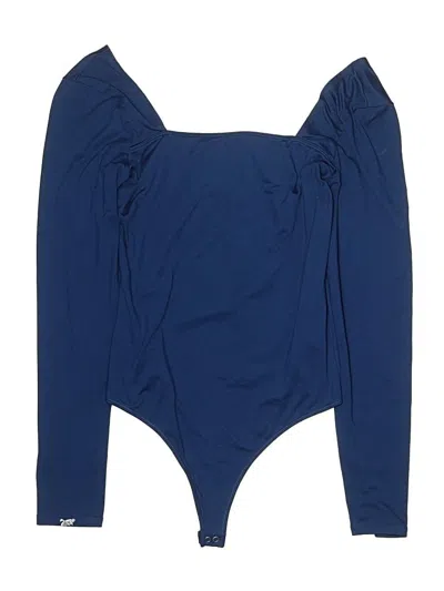 Pre-owned Hollister Bodysuit In Blue