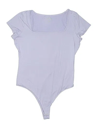 Pre-owned Hollister Bodysuit In Purple