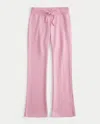 Hollister Bootcut Sweatpants In Pink