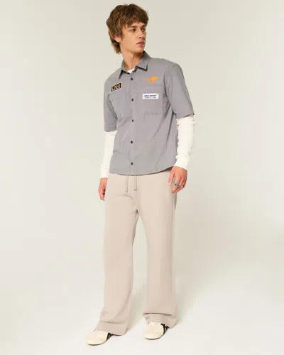 Hollister Bootcut Sweatpants In Neutral