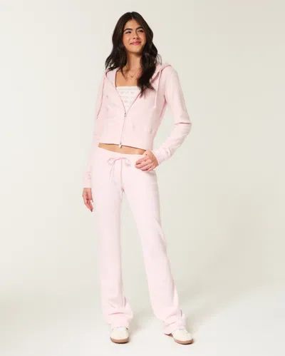 Hollister Bootcut Sweatpants In Purple