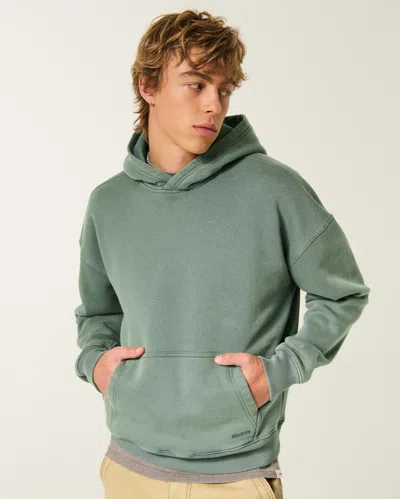 Hollister Boxy Hoodie In Multi
