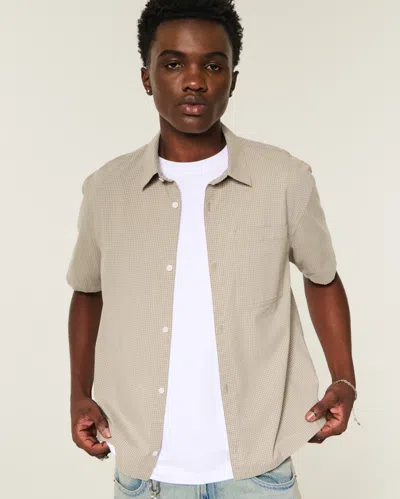 Hollister Boxy Short-sleeve Wing Graphic Shirt In White