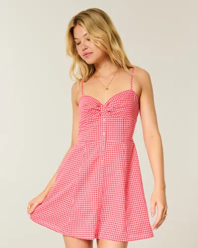 Hollister Button Mini Dress