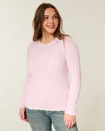 Hollister Cable-knit Icon Crew Sweater