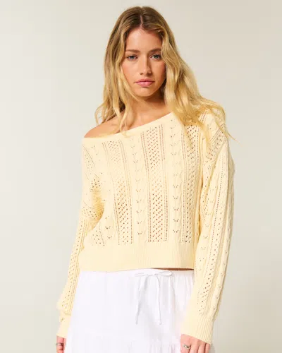 Hollister Cable-knit Sweater