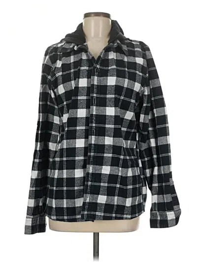 Pre-owned Hollister Cardigan Sweater In Black