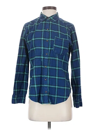 Pre-owned Hollister Cardigan Sweater In Blue