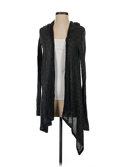 Pre-owned Hollister Cardigan Sweater In Gray