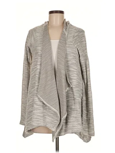 Pre-owned Hollister Cardigan Sweater In Gray