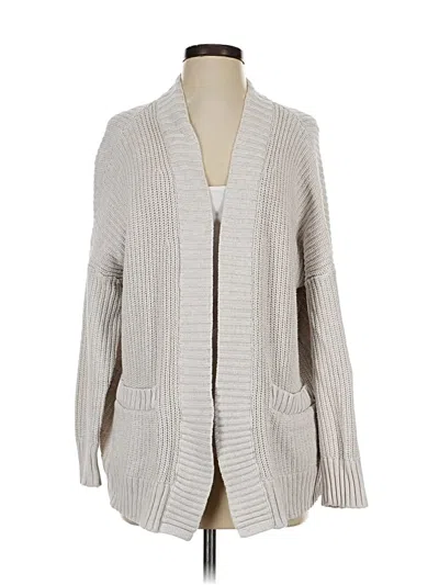 Pre-owned Hollister Cardigan Sweater In Gray