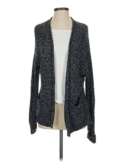 Pre-owned Hollister Cardigan Sweater In Gray