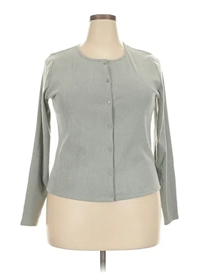 Pre-owned Hollister Cardigan Sweater In Gray