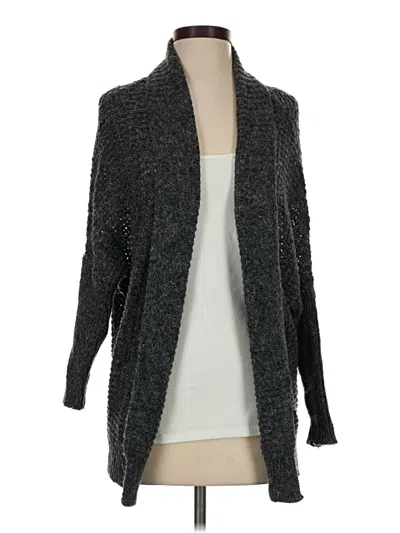 Pre-owned Hollister Cardigan Sweater In Gray