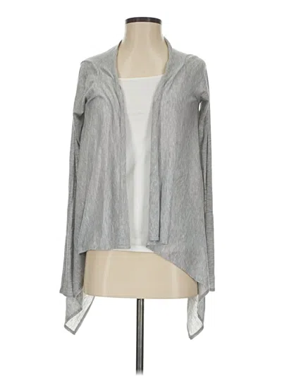 Pre-owned Hollister Cardigan Sweater In Gray