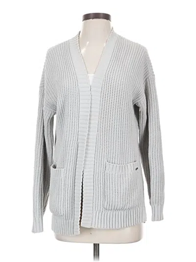 Pre-owned Hollister Cardigan Sweater In Gray