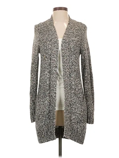 Pre-owned Hollister Cardigan Sweater In Gray