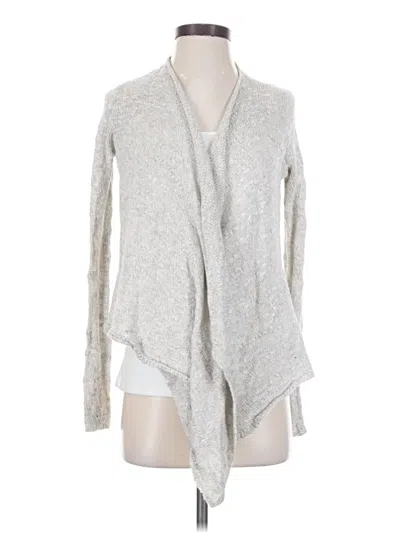 Pre-owned Hollister Cardigan Sweater In Gray