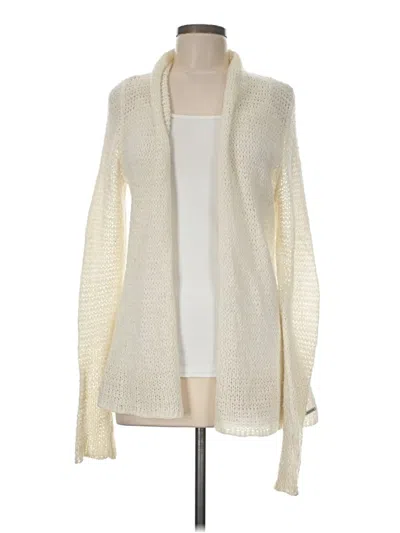Pre-owned Hollister Cardigan Sweater In Ivory
