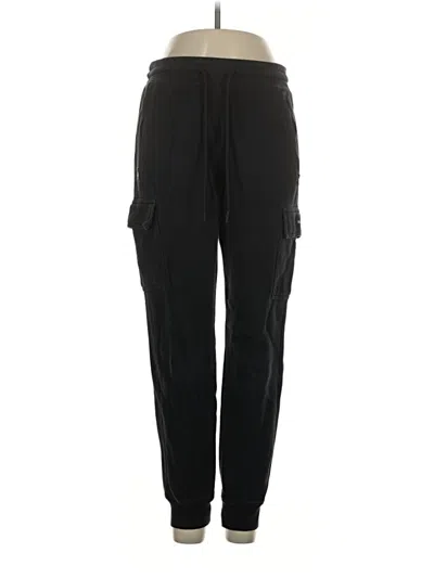 Pre-owned Hollister Cargo Pants In Black