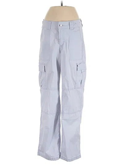 Pre-owned Hollister Cargo Pants In Blue