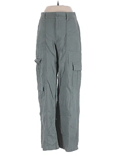 Pre-owned Hollister Cargo Pants In Gray