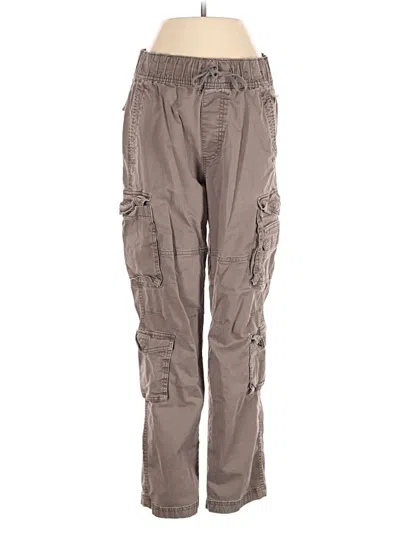 Pre-owned Hollister Cargo Pants In Gray