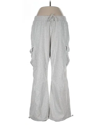 Pre-owned Hollister Cargo Pants In Gray