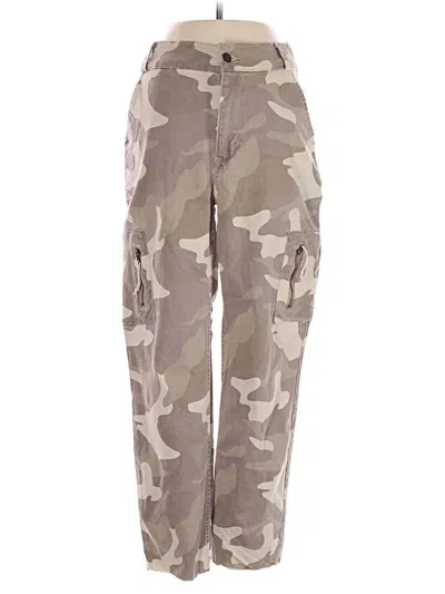 Pre-owned Hollister Cargo Pants In Gray