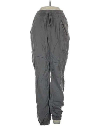 Pre-owned Hollister Cargo Pants In Gray