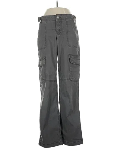 Pre-owned Hollister Cargo Pants In Gray